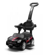 BABY MIX Masinuta fara pedale cu maner parental detasabilbara de protectie detasabilaroti rezistentespatiu de depozitaresistem de siguranta anti-rasturnarevolansunete si lumini Racer Black