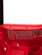 BABY MIX Masinuta fara pedale cu maner parentalbara de protectie detasabilasistem antirasturnaresuport picioare lumini si volan cu sunete Fire Truck Red