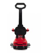 BABY MIX Masinuta fara pedale cu maner parentalbara de protectie detasabilasistem antirasturnaresuport picioare lumini si volan cu sunete Fire Truck Red