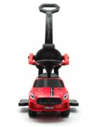 BABY MIX Masinuta fara pedale pentru copii cu maner parental detasabilbara de protectie detasabilaroti rezistente spatiu de depozitaresistem de siguranta anti-rasturnarevolansunete si lumini Racer Red