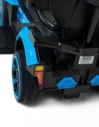 BABY MIX Masinuta fara pedale pentru copii cu maner parental detasabilbara de protectie detasabilaroti rezistentespatiu de depozitaresistem de siguranta anti-rasturnarevolansunete si lumini Speed Baby Blue