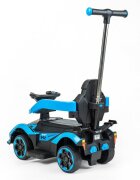 BABY MIX Masinuta fara pedale pentru copii cu maner parental detasabilbara de protectie detasabilaroti rezistentespatiu de depozitaresistem de siguranta anti-rasturnarevolansunete si lumini Speed Baby Red