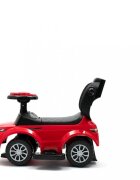 BABY MIX Masinuta fara pedale transformabila 3in1 cu maner parental detasabilbara de siguranta suport picioaresistem antirasturnarespatiu de depozitareroti EVA si muzica Sport Car SUV Red