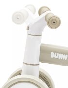 BABY MIX Ride On fara pedale cu cadru usor din aluminiughidon reglabilroti EVAsezut moale si limitator directie de siguranta Bunny Hop Grey