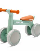 BABY MIX Ride On fara pedale Ride On cu cadru usor din aluminiughidon reglabilroti EVAsezut moale si limitator directie de siguranta Bunny Hop Green