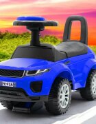 BABY MIX Vehicul ride-on Suv Blue 12-36 luni cu spatiu de depozitare melodii greutate admisa 27 kg