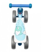 BABY MIX Vehicul RideOn fara pedale pentru copii cu roti duble din spuma EVAcadru metalic rezistentsezut moaleoptiune blocare ghidonde la 12luni si maxim 20kg Baby Bike Fruits Pink
