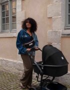 BABY ON BOARD Borseta Armelle banana black