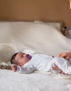 BABY ON BOARD Borseta Armelle Banana cotton