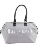 BABY ON BOARD Geanta de infasat Jamestone grey