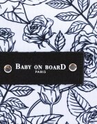 BABY ON BOARD Geanta de infasat Simply Roses