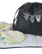 BABY ON BOARD Geanta de infasat Titou City grey