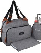 BABY ON BOARD Geanta de infasat Titou City grey
