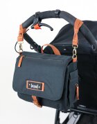 BABY ON BOARD Geanta Miniz Bag black