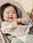 BabyBjorn Balansoar Balance Soft Grey BeigeWhite Mesh Baby Bjorn