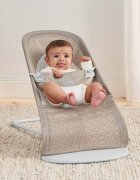 BabyBjorn Balansoar Balance Soft Grey BeigeWhite Mesh Baby Bjorn