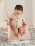 BabyBjorn Balansoar Balance Soft Pearly PinkWhite Mesh Baby Bjorn