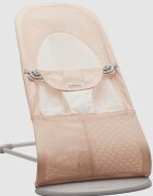 BabyBjorn Balansoar Balance Soft Pearly PinkWhite Mesh Baby Bjorn