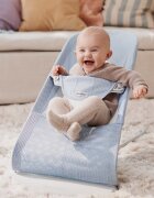 BabyBjorn Balansoar Balance Soft Sky BlueWhite Mesh Baby Bjorn
