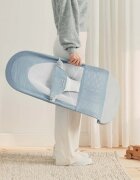 BabyBjorn Balansoar Balance Soft Sky BlueWhite Mesh Baby Bjorn