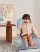 BabyBjorn Balansoar Balance Soft Sky BlueWhite Mesh Baby Bjorn