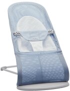 BabyBjorn Balansoar Balance Soft Sky BlueWhite Mesh Baby Bjorn
