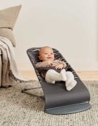 BabyBjorn Balansoar Bliss anthracitelandscape bumbac editie limitata