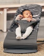 BabyBjorn Balansoar Bliss anthracitelandscape bumbac editie limitata