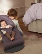 BabyBjorn Balansoar Bliss bumbac Dark Purple