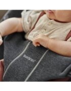 BabyBjorn Balansoar Bliss Charcoal Grey 3D Jersey