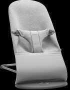 BabyBjorn Balansoar Bliss Light Grey 3D Jersey cu bara de jucarii