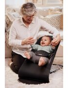 BabyBjorn Balansoarul Balance Soft BlackDark Gray tesatura