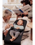 BabyBjorn Balansoarul Balance Soft BlackDark Gray tesatura