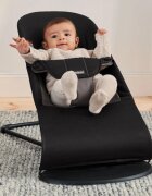 BabyBjorn Balansoarul Balance Soft BlackDark Gray tesatura