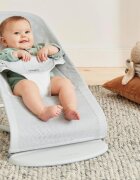 BabyBjorn Balansoarul Balance Soft SilverWhite Mesh