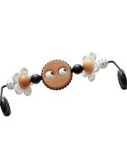 BabyBjorn Bara de jucarii Googly eyes BlackWhite pentru balansoarele