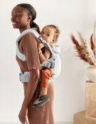 BabyBjorn Marsupiu anatomic cu multiple pozitii de purtare colectia Harmony 3D Mesh Silver Editie Limitata