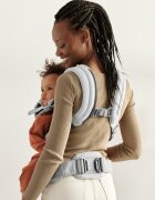 BabyBjorn Marsupiu anatomic cu multiple pozitii de purtare colectia Harmony 3D Mesh Silver Editie Limitata