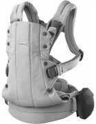 BabyBjorn Marsupiu anatomic cu multiple pozitii de purtare Harmony Light Gray