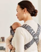 BabyBjorn Marsupiu anatomic cu multiple pozitii de purtare Mini AnthraciteLandscape bumbac editie limitata