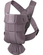 BabyBjorn Marsupiu anatomic cu multiple pozitii de purtare Mini Dark Purple bumbac