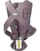 BabyBjorn Marsupiu anatomic cu multiple pozitii de purtare Mini Dark Purple bumbac