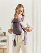 BabyBjorn Marsupiu anatomic cu multiple pozitii de purtare Mini Dark Purple bumbac