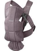 BabyBjorn Marsupiu anatomic cu multiple pozitii de purtare Mini Dark Purple bumbac