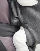 BabyBjorn Marsupiu anatomic Mini cu pozitii multiple de purtare Dark Grey 3D Jersey