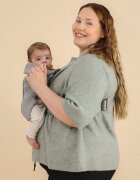 BabyBjorn Marsupiu anatomic Mini cu pozitii multiple de purtare Dusty Pink Tesatura