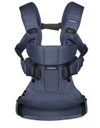 BabyBjorn Marsupiu anatomic One Air Navy Blue 3D Mesh
