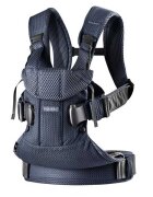 BabyBjorn Marsupiu anatomic One Air Navy Blue 3D Mesh