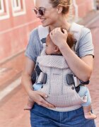 BabyBjorn Marsupiu anatomic One Air Pearly Pink 3D Mesh
