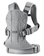 BabyBjorn Marsupiu anatomic One Air Silver 3D Mesh
